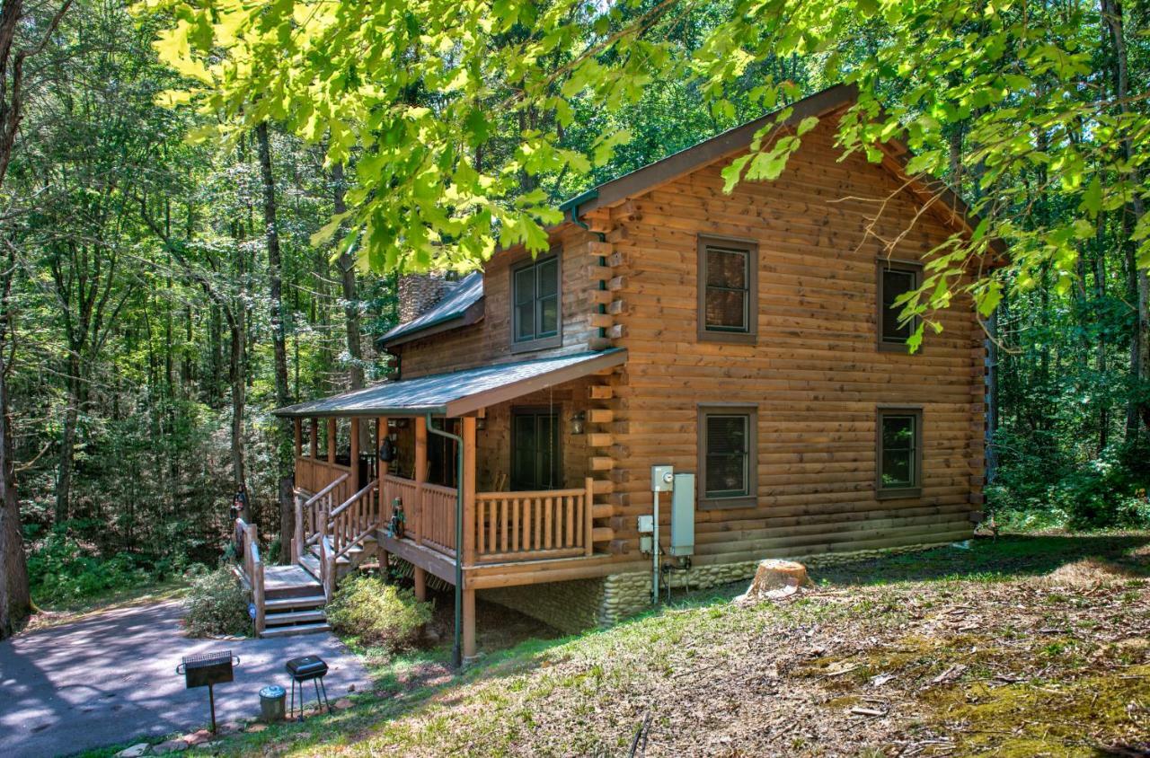 Bearfoot Retreat Villa Waldens Creek Bagian luar foto