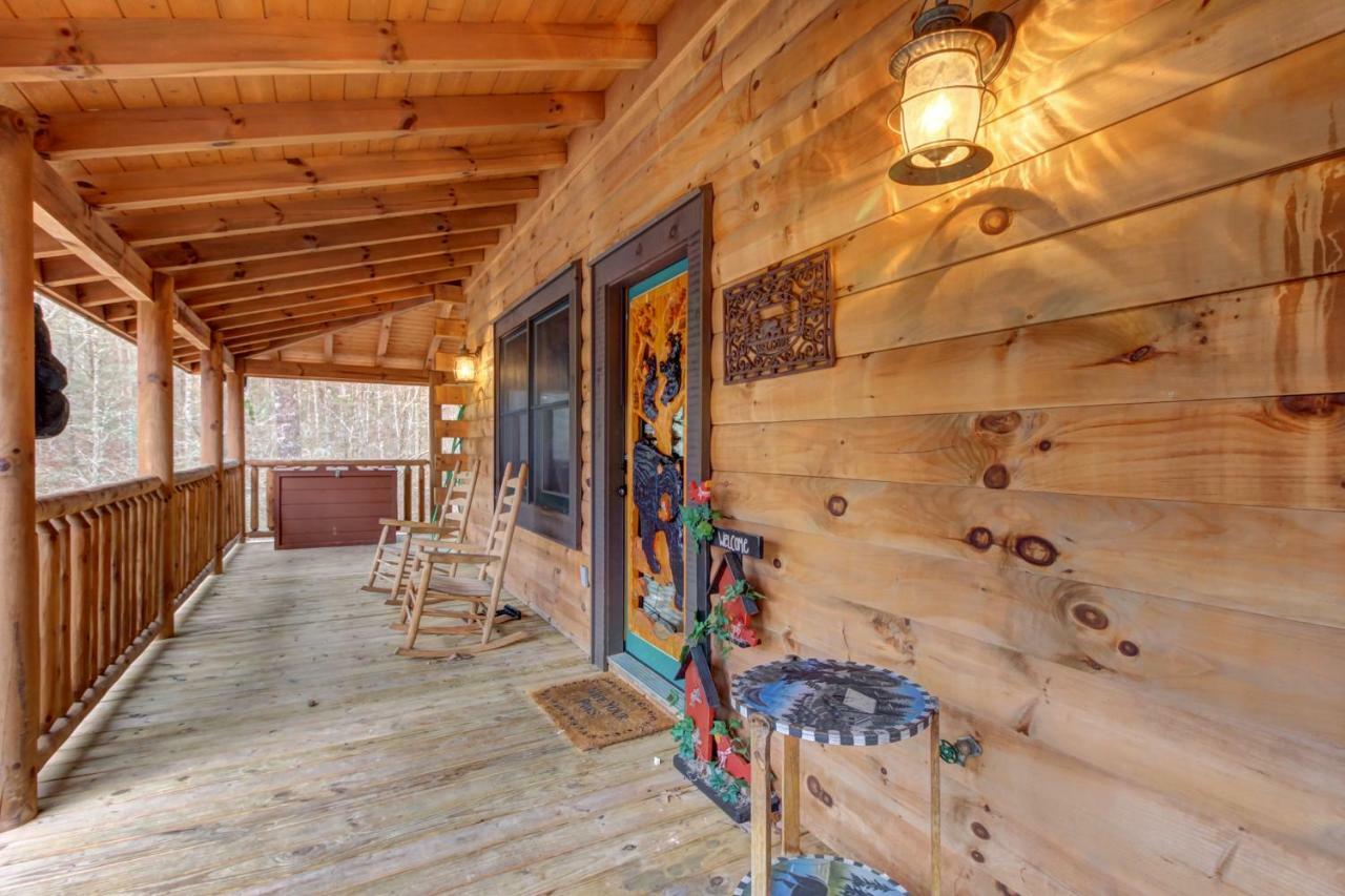 Bearfoot Retreat Villa Waldens Creek Bagian luar foto